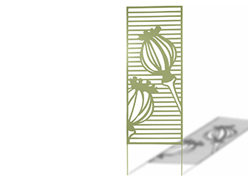 SOLART PANEL - Panneau décoratif avec ruban solaire lumineux - Nortene