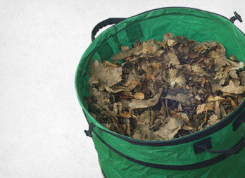 Nortene Lot de 5 sacs à déchets verts Paper Bag - 180 L pas cher 