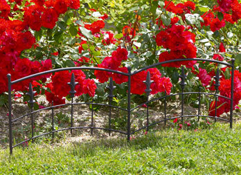 Piquets de jardin CÔTÉ cinelle rouges en résine, lot d'insectes en
